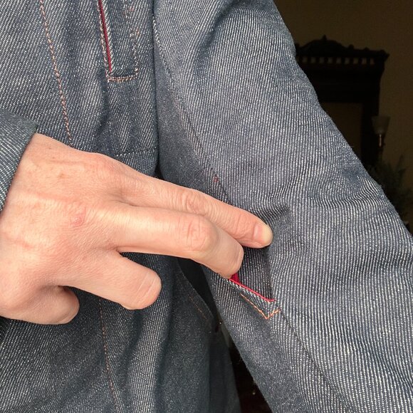 Vintage Style Reproduction Kee Denim Chore Jacket Barn Coat - Picture 2 of 11